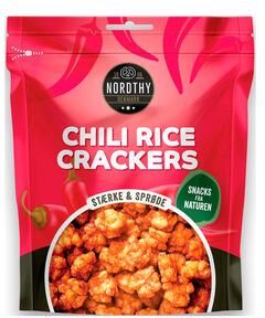 Nordthy Chili Rice Crackers 80 g. Nordthy Chili Rice Crackers 80 g.