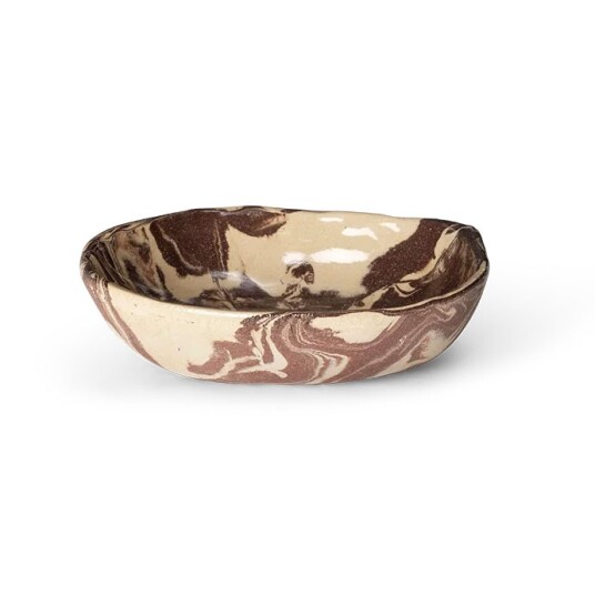 Ferm Living Ryu skål 15,5 cm Sand brun Ferm Living Ryu skål 15,5 cm Sand brun
