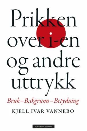 Prikken Over I-En Og Andre Uttrykk Av Kjell Ivar Vannebo