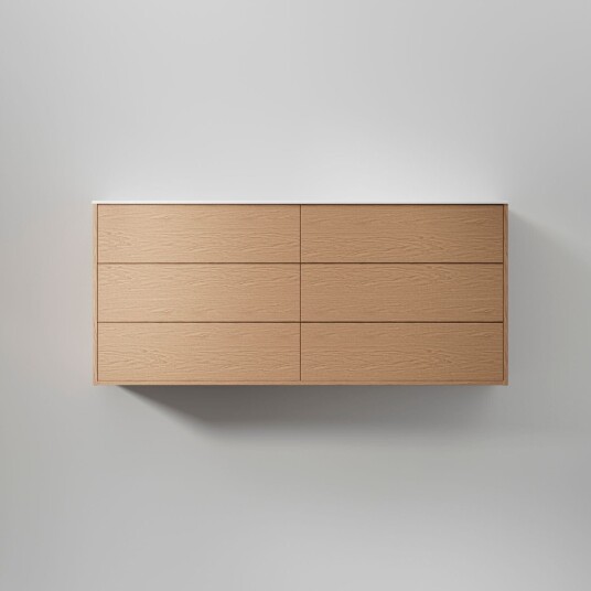 INR Iconic Nordic Rooms Terra Servantskap Natural oak / 160cm Dobbel Solid