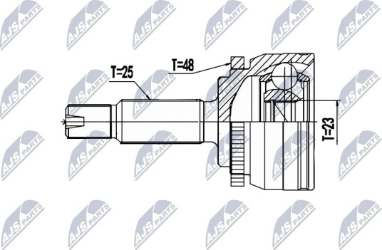 NTY NPZ-HY-559 Drivledd