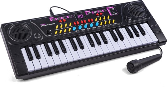 DJ Band Mitt Første Keyboard Med Mikrofon 37 Tangenter DJ Band Mitt Første Keyboard Med Mikrofon 37 Tangenter