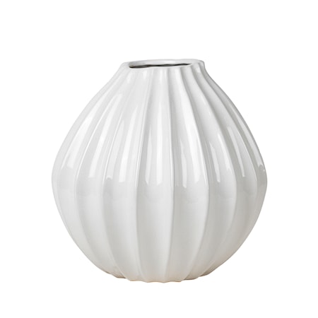Wide Vase L Keramikk Ivory