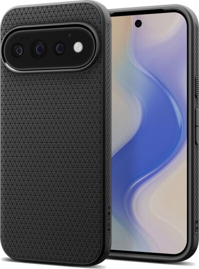 Spigen Liquid Air Mobildeksel til Google Pixel 11 Pro - Matt Svart