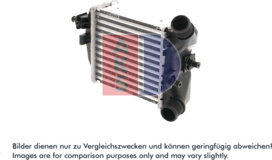 Intercooler AKS DASIS 087022N Intercooler AKS DASIS 087022N