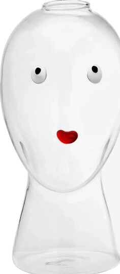 Anna + Nina Head Over Heels Vase   RED   ONZE SIZE