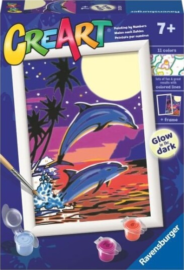 Ravensburger CreArt Mal Etter Nummer Delfinens Eventyr