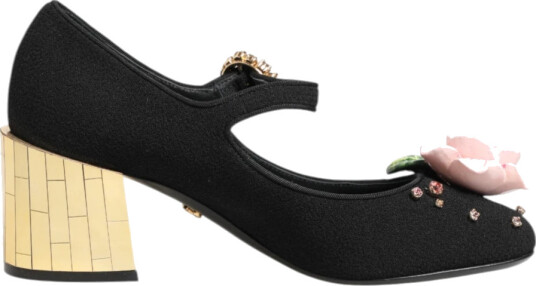 Dolce & Gabbana Dame Sko Svart 36 EU, Dolce & Gabbana Dame Sko Svart 36 EU,