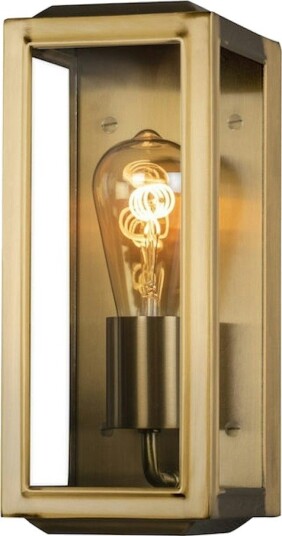 Konstsmide Carpi vegg E27 messingfarged liten. Konstsmide Carpi vegg E27 messingfarged liten.