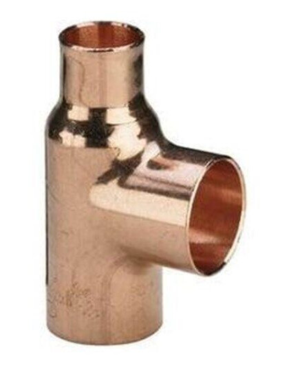 Viega Kobber T-Stykke 28 x 18 x 22 mm for Hydraulikk
