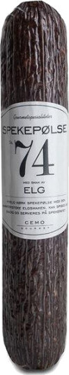 Cemo Spekepølse Elg 200 gr Cemo Spekepølse Elg 200 gr