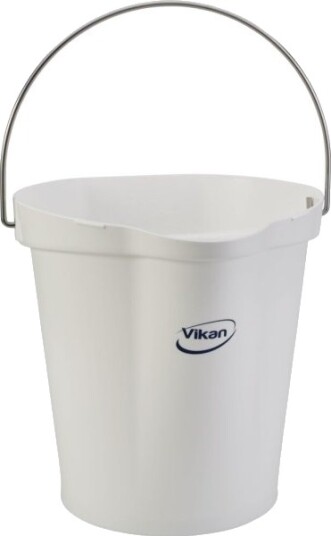 Spand Til Fødevarer Vikan 31,8X32,5Cm 12 L Hvid Pp/Rustfrit Stål