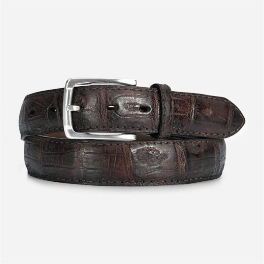 Paolo Vitale Belte 256 Dk Brown