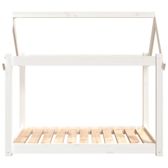 Vidaxl Hundeseng Hvit 101X70X90 cm Heltre Furu