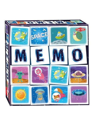 Tactic Memo Spill - Verdensrommet for 2+ Spillere, Fra 3 År