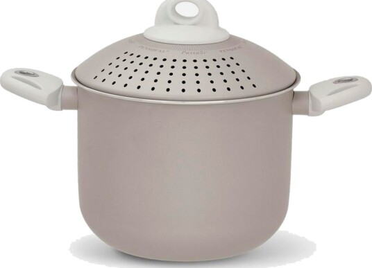 Pensofal White Diamond Gryte med integrert sil 5L Hvit