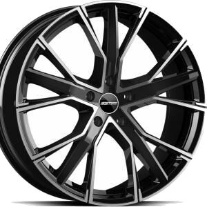 GMP Gunner Black Diamond 9.5x21 5/112 ET36 B66.6 GMP Gunner Black Diamond 9.5x21 5/112 ET36 B66.6