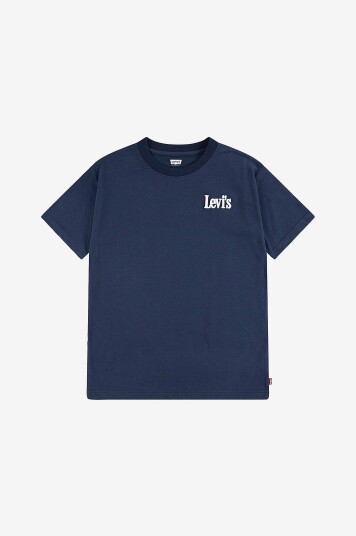 Levi's T skjorte Classic And Clean Tee Blå