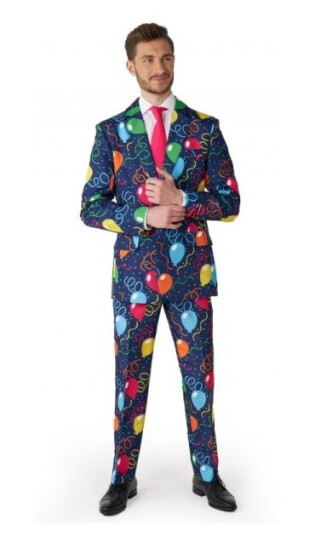 Boland Traciks Suitmeister Confetti Balloons OBAS-1011-L