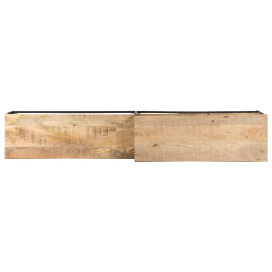vidaXL TV-benk 180x30x50 cm grovt mangotre