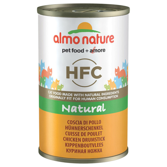 Almo Nature Hfc Økonomipakke Natural 12 X 140 G Kyllinglår