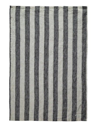 Gripsholm Kitchen Towel Linen Viggo Viggo 50X70   Grey   50X70CM