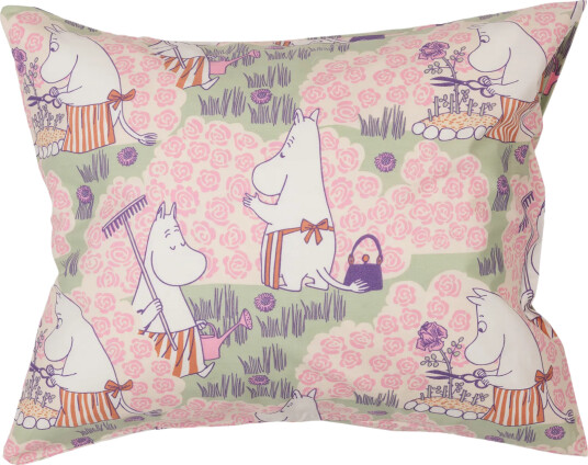 Moomin Arabia Mummitrollet putetrekk 50 x 60 cm Rosehage