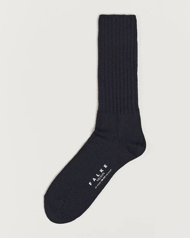 Falke Nelson Wool Boot Sock Dark Navy
