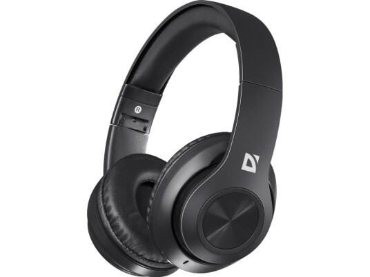 Defender Trådløse Hodetelefoner Med Hodebånd Freemotion B552 Med Mikrofon, Svart