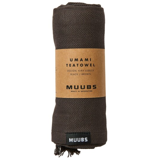 Muubs Umami KjÞkkenhÄndkle 50x70 cm Brun / Sort Muubs Umami KjÞkkenhÄndkle 50x70 cm Brun / Sort