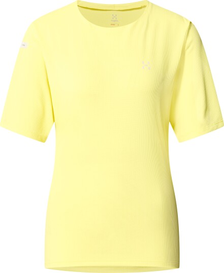 Haglöfs Women's L.I.M Ridge Tee Pale Yellow S Haglöfs Women's L.I.M Ridge Tee Pale Yellow S
