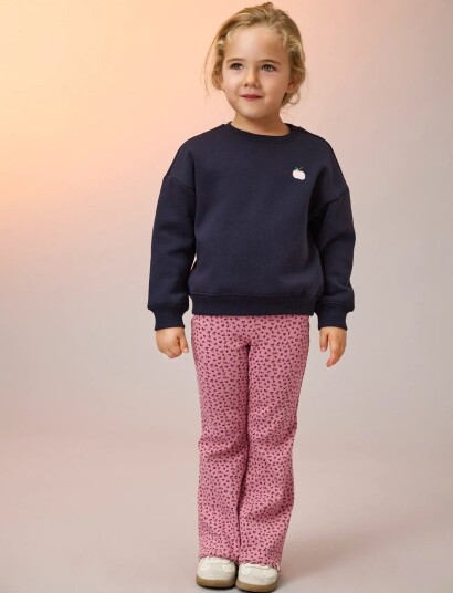 Kids Only Kmgtrinny Aop Flared Leggins Jrs Noos Pink 116