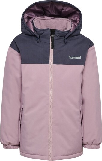 Hummel Hmljr Block Vinterjakke Barn Sea Fog 116 Hummel Hmljr Block Vinterjakke Barn Sea Fog 116