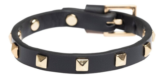 DARK Leather Stud Bracelet Mini Black DARK Leather Stud Bracelet Mini Black