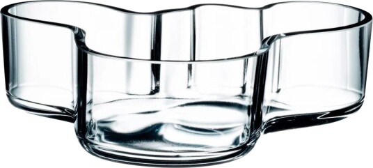 iittala Alvar Aalto skål 50x195 mm Klar iittala Alvar Aalto skål 50x195 mm Klar