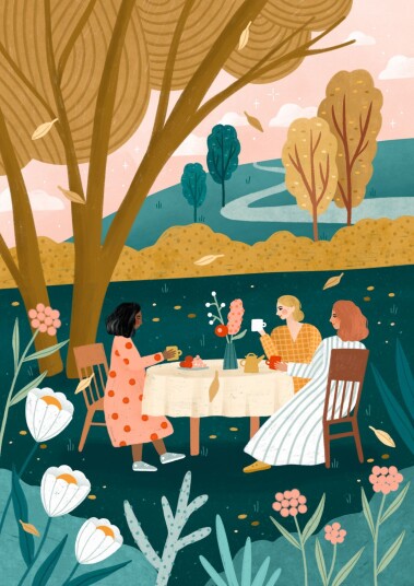 Poster Afternoon Tea in Nature Poster Afternoon Tea in Nature
