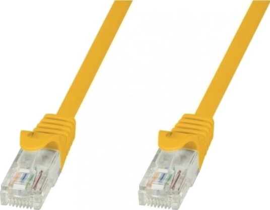 Techly Icoc Cca5u 100 Yet 10 M Cat5e U/Utp Utp Rj 45 Rj 45 Gult