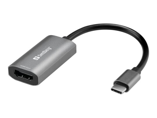 Sandberg HDMI til USB-C Videoadapter med HD-utgang