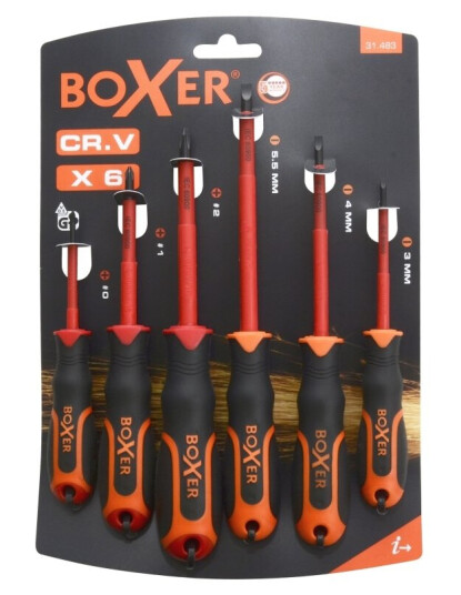 Boxer® Skruetrækkersæt Vde 6 Dele