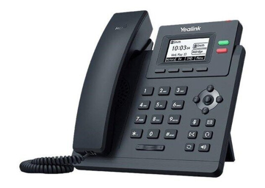 Yealink SIP-T31P - VoIP phone - 5-way call capability Yealink SIP-T31P - VoIP phone - 5-way call capability