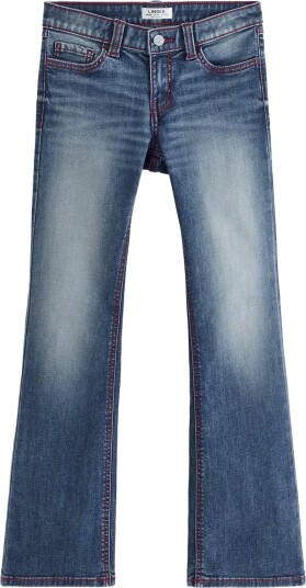 Lindex Bootcut Jeans With Low Waist Blue 146
