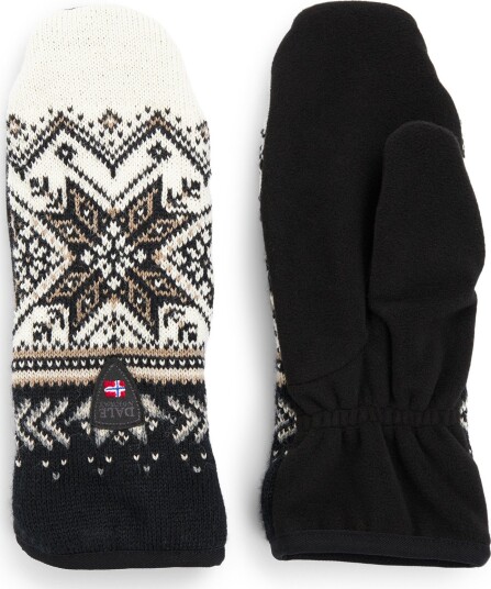 Dale Of Norway Vail Polar Mittens Black/Offwhite L Dale Of Norway Vail Polar Mittens Black/Offwhite L