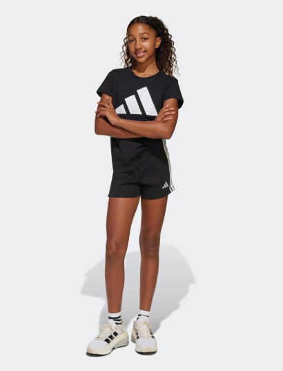 adidas Sportswear Jg 3S Ft Sh 280 Black 140 adidas Sportswear Jg 3S Ft Sh 280 Black 140