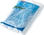 Isterningepose Til Knust Is Selvlukkende Plast Klar,12 Pk X 20 Stk/Krt