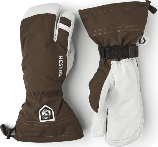 Hestra Army Leather Heli Ski 3 11, Espresso