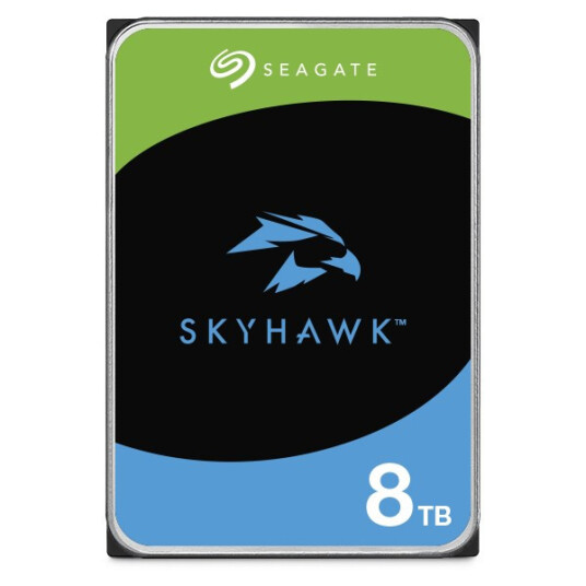 Seagate SkyHawk Intern Harddisk 8TB 3.5" SATA III 256MB cache Seagate SkyHawk Intern Harddisk 8TB 3.5" SATA III 256MB cache