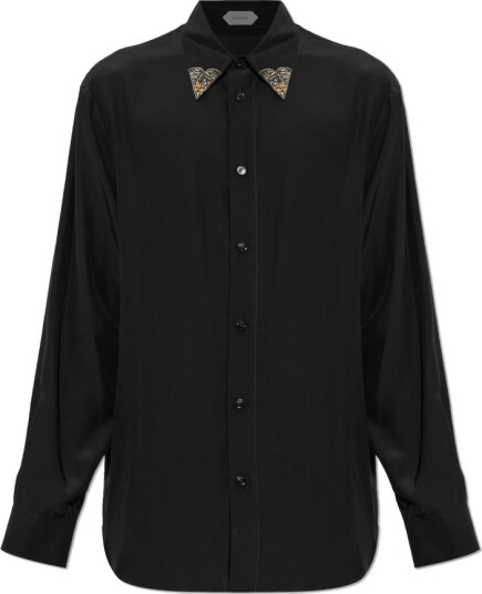 Versace Herre Skjorter Svart L,