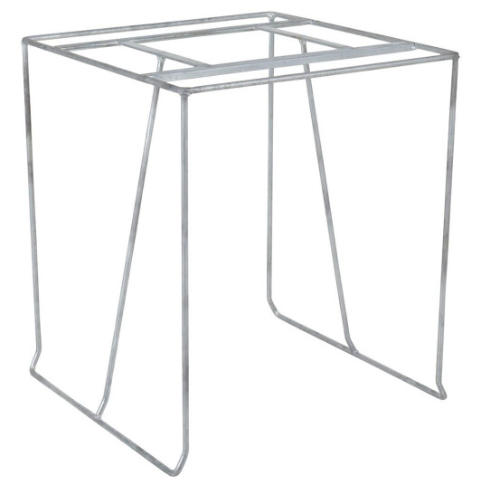 Brafab Sinarp bordstativ Galv 70 x 70 cm Grå