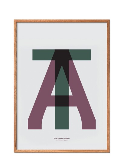Poster & Frame Ilwt-At - Multi/patterned - 70X100CM Poster & Frame Ilwt-At - Multi/patterned - 70X100CM