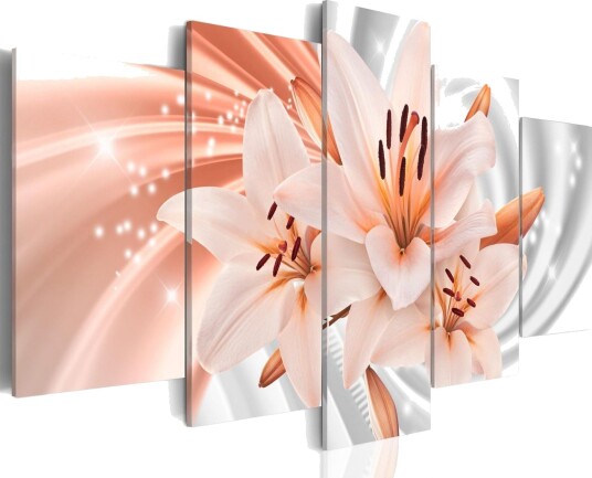 Bilde Coral Lilies 200x100 Artgeist sp. z o. o.